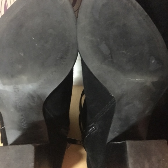 Ivanka Trump black booties size 8 - Picture 4 of 5